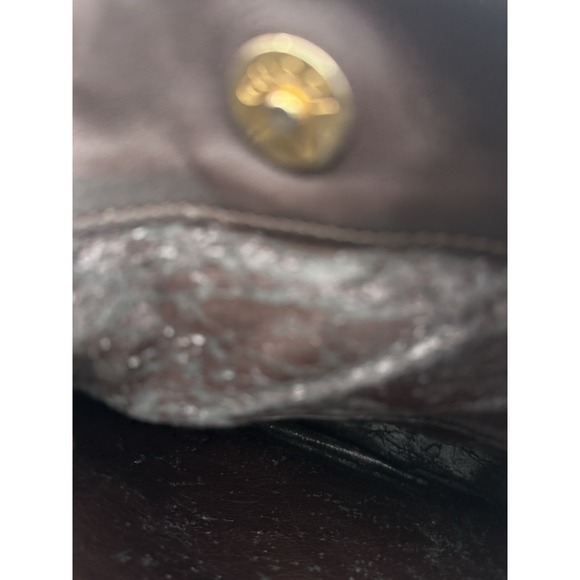 Gucci Vintage Bamboo Shoulder Bag Leather Brown Leather Shoulder Bag Bag - Picture 10 of 16